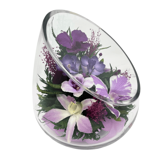 Fiora Flower | Long Lasting Orchids| Lasts up to 5 Years | No Water Need | Allergy Free | Odor Resistant | Unique Present Gift