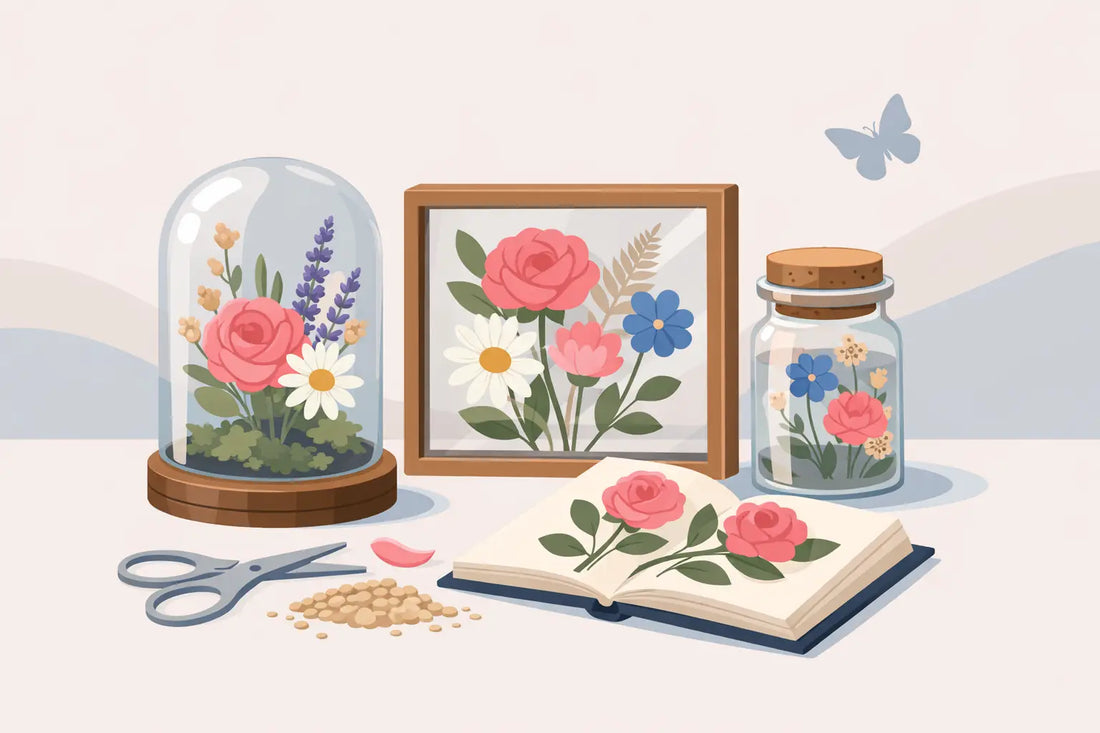 How to Preserve Flowers for Years