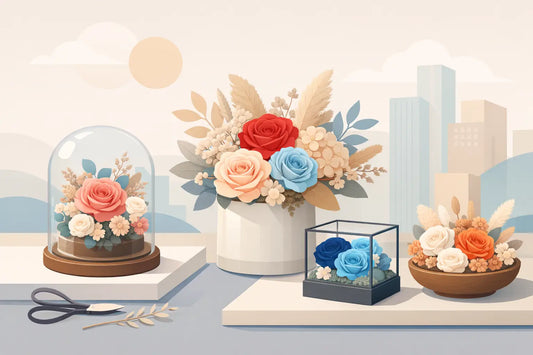 Wholesale Preserved Flower Arrangements for Lasting Displays